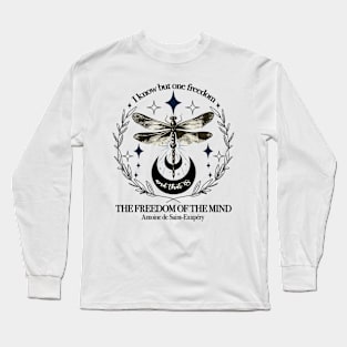 Freedom quote design Long Sleeve T-Shirt